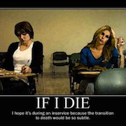Out with professional development, in with professional learning.