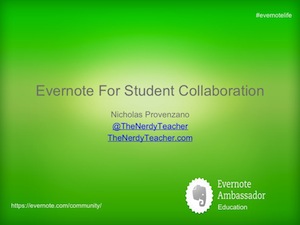 evernote student account