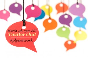 Twitter chat with #plpnetwork