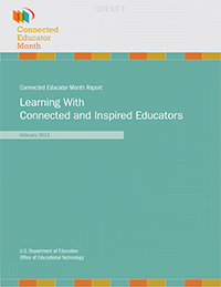 The Connected Educator Month Report