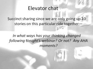 elevator chat
